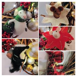 KENDALL & Co Design + Decor - Gorgeous decorations for the holiday season, these are a few of my legendary tree and wreath Christmas 'critters'.