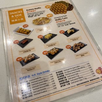 Bubble Waffle Cafe - Waffles Near Me - Coquitlam, British Columbia