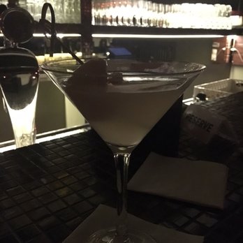 Groove Bar - Only photo I took. The lychee &a vodka martini. A must get! The garnish was delicious as well. - Bars Near Me - Prague, Puerto Rico