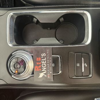 Red Angel's Mobile Car Detailing - This cup holder had an inch of spilled and desert-heated coffee sticky GUNK I thought was impossible to clean - Auto Detailing Near Me Red Angel's Mobile Car Detailing - This cup holder had an inch of spilled and desert-heated coffee sticky GUNK I thought was impossible to clean - Auto Detailing Near Me