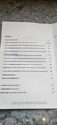 Menu photo 1 GiGi's San Francisco, CA Menu photo 1 GiGi's San Francisco, CA