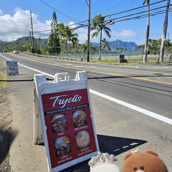 Trydis - Look for this sign along the highway... - Food Trucks Near Me - Kaneohe, Hawaii Trydis - Look for this sign along the highway... - Food Trucks Near Me - Kaneohe, Hawaii