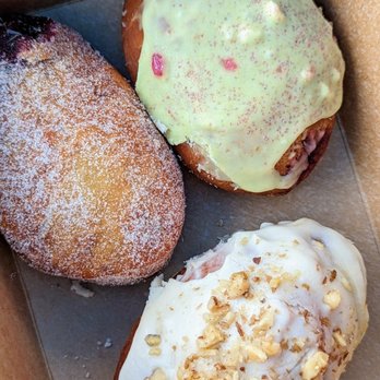 Short Leash Hotdogs & Taproom - Raspberry Jam + Lemon, Black + Blue Jam Lavender Sugar, Chai Filled Maple Glazed Donuts | Instagram: @telephonesmoothie - Hot Dogs Near Me - Phoenix, Arizona Short Leash Hotdogs & Taproom - Raspberry Jam + Lemon, Black + Blue Jam Lavender Sugar, Chai Filled Maple Glazed Donuts | Instagram: @telephonesmoothie - Hot Dogs Near Me - Phoenix, Arizona