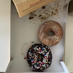 Duck Donuts - Confetti and cinnamon sugar