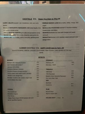 Menu photo 4 Muna New York, NY