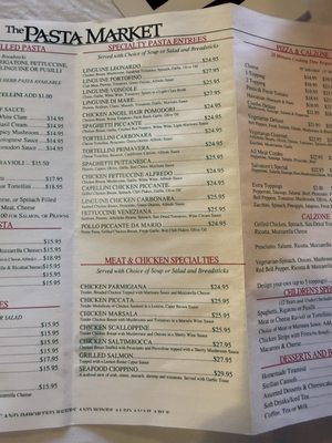 Menu photo 3 The Pasta Market Los Altos, CA Menu photo 3 The Pasta Market Los Altos, CA