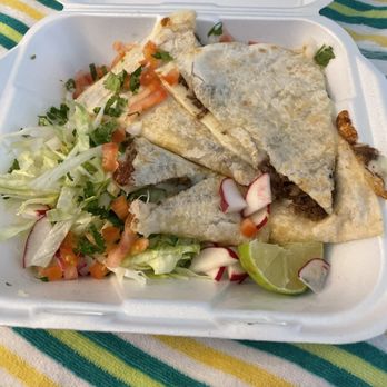 Tacos Leah - A greasy steak, quesadilla - Tacos Near Me - Palm City, Florida Tacos Leah - A greasy steak, quesadilla - Tacos Near Me - Palm City, Florida