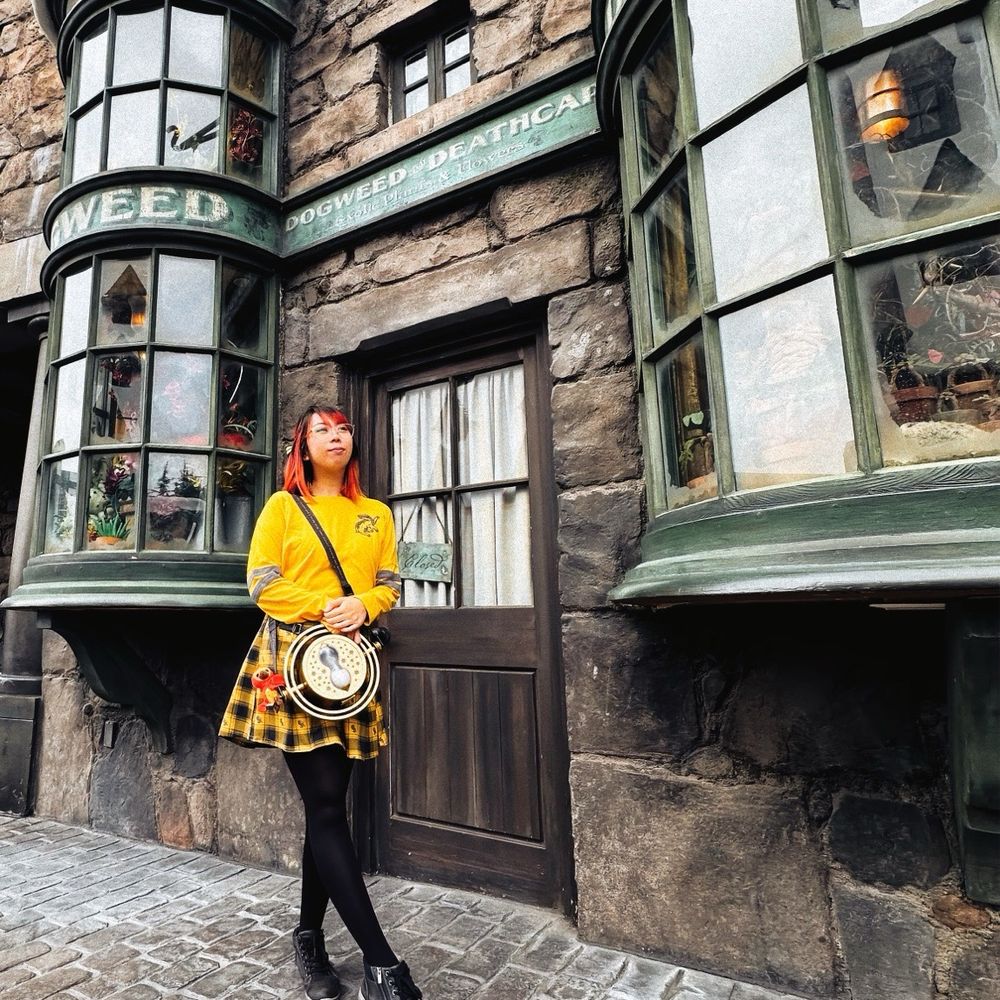 Hogsmeade - Hufflepuff IG: @ammysalamii - Amusement Parks Near Me - Universal City, California