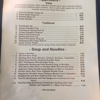 South Pacific Bistro - Szechuan Near Me - Chehalis, Washington