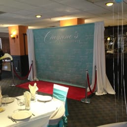 Step and repeat done for my friend's fiancé's bridal party Step and repeat done for my friend's fiancé's bridal party