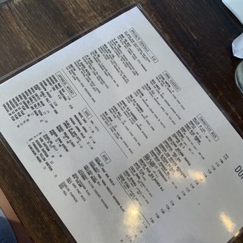 DOMU - Drink menu - Ramen Near Me - Orlando, Florida DOMU - Drink menu - Ramen Near Me - Orlando, Florida