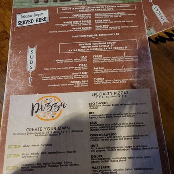 The Bird Bar & Grill - the menu - Bars Near Me - Mount Pleasant, Michigan