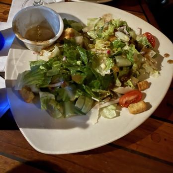 Chart House Waikiki - Chopped salad served w tongs, it is a large portion - Steakhouses Near Me - Honolulu, Hawaii Chart House Waikiki - Chopped salad served w tongs, it is a large portion - Steakhouses Near Me - Honolulu, Hawaii