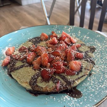 Amy's Omelette House - Dubai chocolate pancake - Breakfast & Brunch Near Me - Long Branch, New Jersey