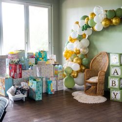 Rabb House - Our Baby Shower Set Up