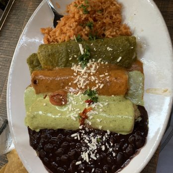 Cha Cha's Latin Kitchen - Enchilada combo - Mexican Near Me - Irvine, California