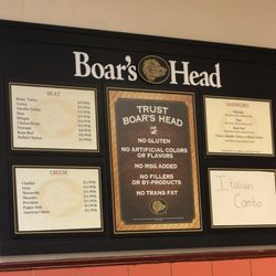 S & B Bagels and Deli - Cold cut menu