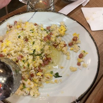 The Fish Man - Ham and egg fried rice with A LOT of oil. - Seafood Near Me - Richmond, British Columbia The Fish Man - Ham and egg fried rice with A LOT of oil. - Seafood Near Me - Richmond, British Columbia