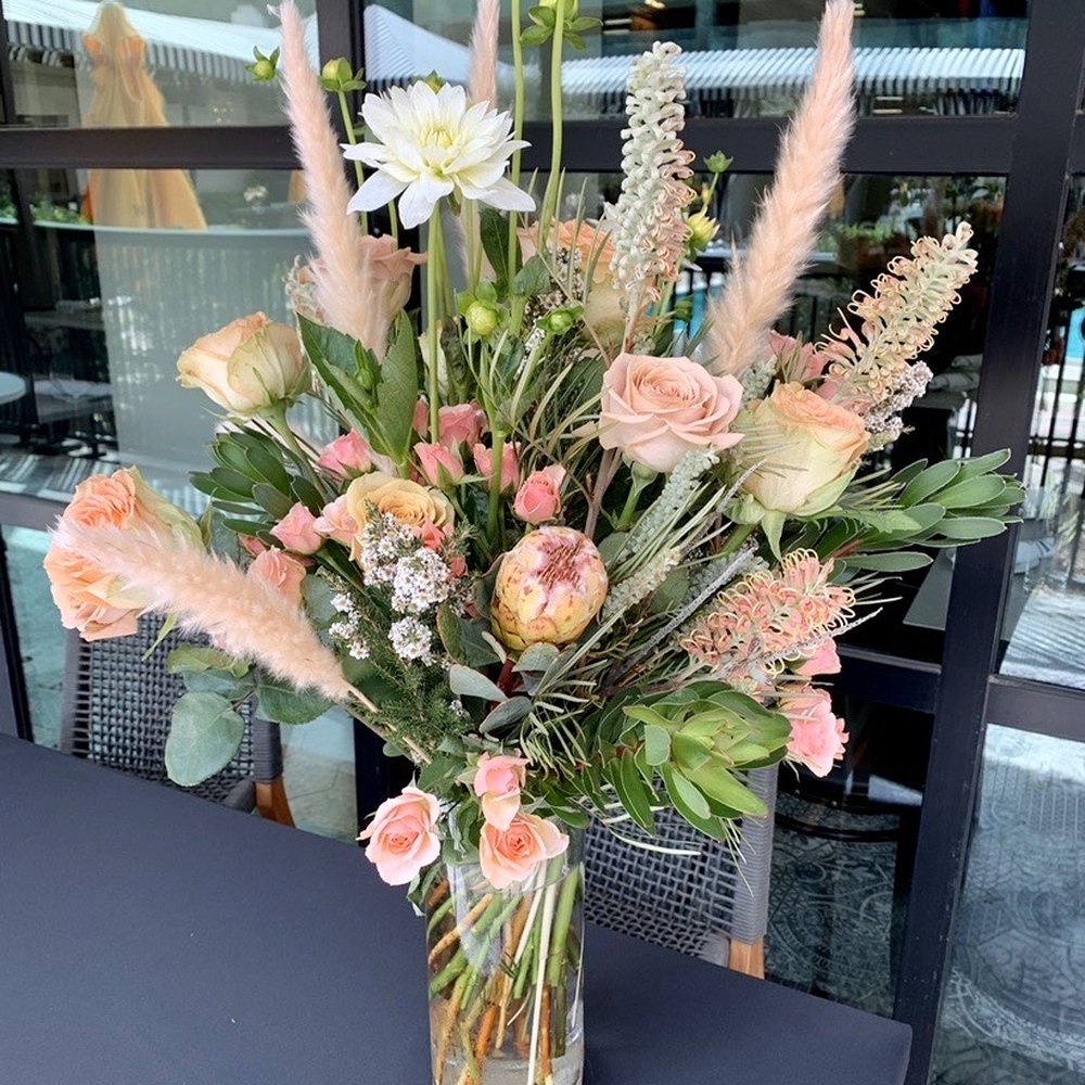 Valentine Florist - The other Entry Table Large Arrangement w/ Cat tails! Incredible. - Florists Near Me - Houston, Texas Valentine Florist - The other Entry Table Large Arrangement w/ Cat tails! Incredible. - Florists Near Me - Houston, Texas