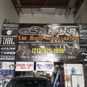 E-H-R Car Audio Installation - Car Window Tinting Near Me - Los Angeles, California E-H-R Car Audio Installation - Car Window Tinting Near Me - Los Angeles, California
