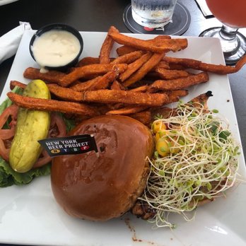 New York Beer Project - Jamaican BBQ Chicken Sandwich - Breweries Near Me - Lockport, New York