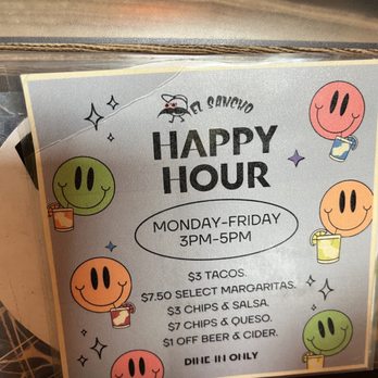 El Sancho Taco Shop- Westside - Happy hour menu - Mexican Near Me - Bend, Oregon El Sancho Taco Shop- Westside - Happy hour menu - Mexican Near Me - Bend, Oregon