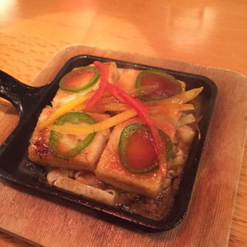 Ippudo - Westside - Tofu teppan ($10) was amazing! Ippudo sauce on a sizzling skillet was great, so was the soy fettuccini it came with - Ramen Near Me - New York, New York