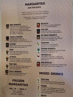 Menu photo 5 Catrina’s Tacos & Tequila Charleston, SC