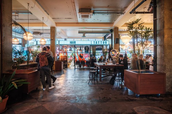 Mare Street Market Hackney by null