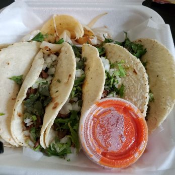 Las Americas - Traditional Steak Tacos with onion and cilantro! - Grocery Near Me - Rock Hill, South Carolina