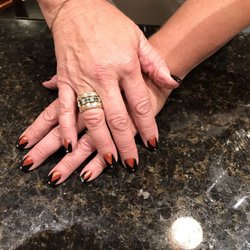 T from Maui Nail Bar did this by hand!
