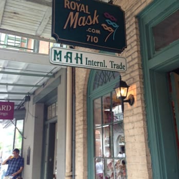 Royal Mask - Signage out front. - Art Galleries Near Me - New Orleans, Louisiana Royal Mask - Signage out front. - Art Galleries Near Me - New Orleans, Louisiana