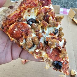 Topwater Pizza - Rodeo Cowboy slice