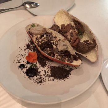 Xochi - Cacao (inside) - lots of chocolatey things going on - Mexican Near Me - Houston, Texas