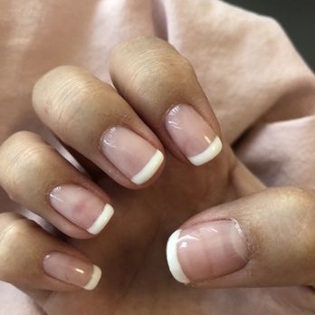 Moon's Nails and Spa - The edges of the curves are so messy and too straight - Nail Salons Near Me - Davis, California