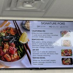 Omega Poke and Boba - Menu 2 of 2