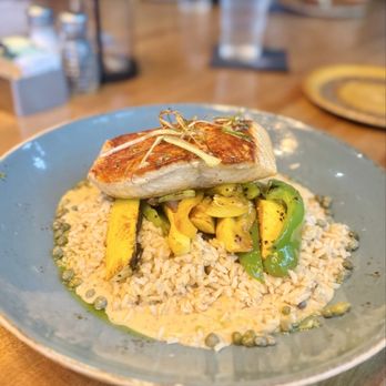 Reunion Kitchen + Drink - Pan Roasted Salmon - New American Near Me - Corona, California
