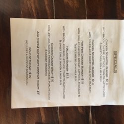 The Ugly Cook - Specials
