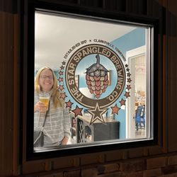 The Star Spangled Brewing - The logo is so cool!