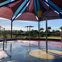 Allen J. Martin Park - Water Gym i would jump in but the water is recycled and nasty.