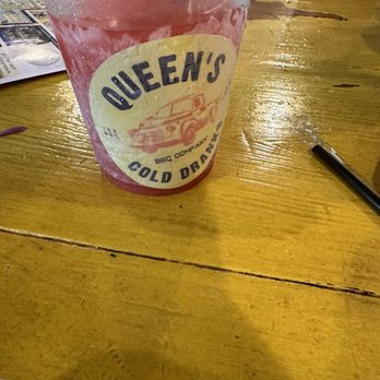 Queen's Bar-B-Que - Frozen hurricane - Barbeque Near Me - Galveston, Texas Queen's Bar-B-Que - Frozen hurricane - Barbeque Near Me - Galveston, Texas