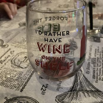 Nonna's Trattoria - Solid wine glass - Italian Near Me - St Augustine, Florida