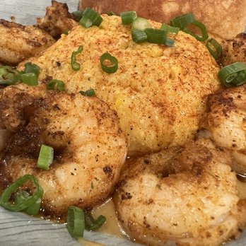 Parish Biscuit - Shrimp & Grits Tray - Breakfast & Brunch Near Me - Lafayette, Louisiana