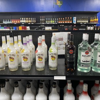 Esters Liquor - bottles of alcohol on a shelf - Beer, Wine & Spirits Near Me - Irving, Texas