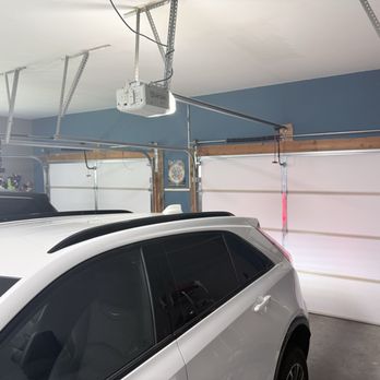 Carolina Garage Door - From inside - Garage Door Services Near Me - Winston-Salem, North Carolina