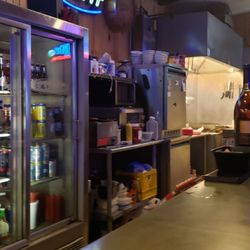 Kimmie's Sportz Page Bar & Grill - Small kitchen