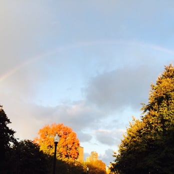 Boston Common - Rainbow in Boston common. - Parks Near Me - Boston, Massachusetts