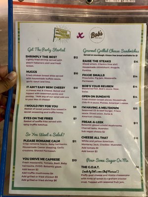 Menu photo 7 Bob's Your Uncle Miami Beach, FL