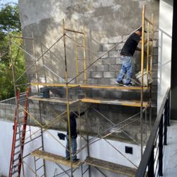 ProPainting - Prep. Plaster concrete