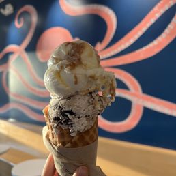 Sea salt and cookies and cream Sea salt and cookies and cream